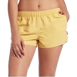 PATAGONIA Yellow Women's Barely Baggies Shorts - 2½"